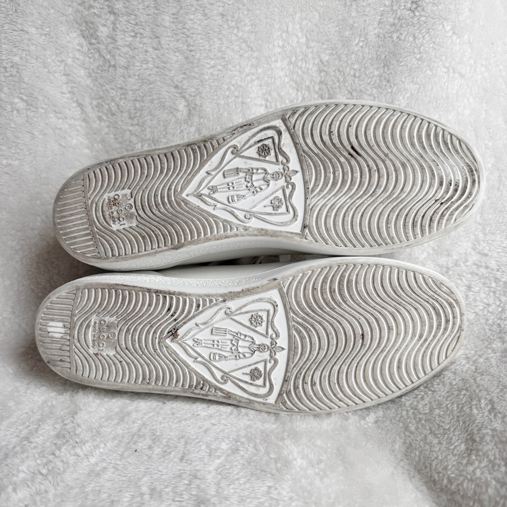 Gucci Leather Ace Sneakers - Picture 7 of 11